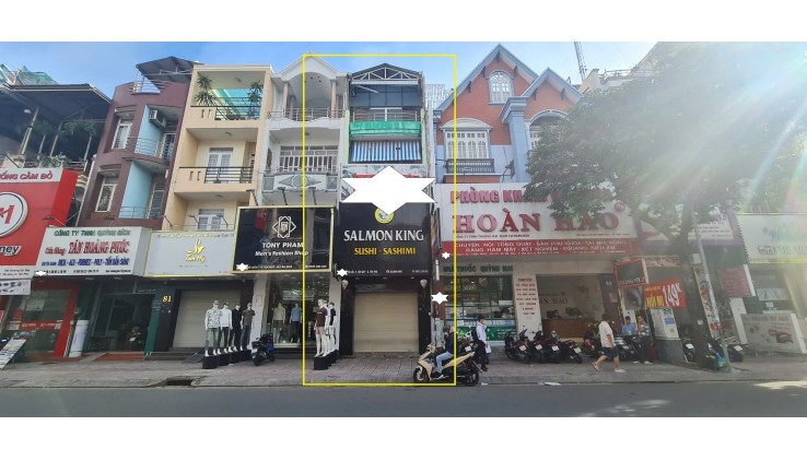 Cho thuê nhà 2 mặt tiền Gò Dầu 68m2, 3Lầu  - KHU CỰC SẦM UẤT